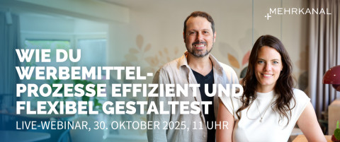 Neue Standards im Marketing: Webinar informiert über bessere Prozesse für lokale Werbemittel
